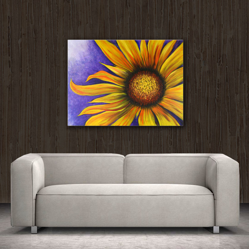 Contemporary Floral Art | Sunflower